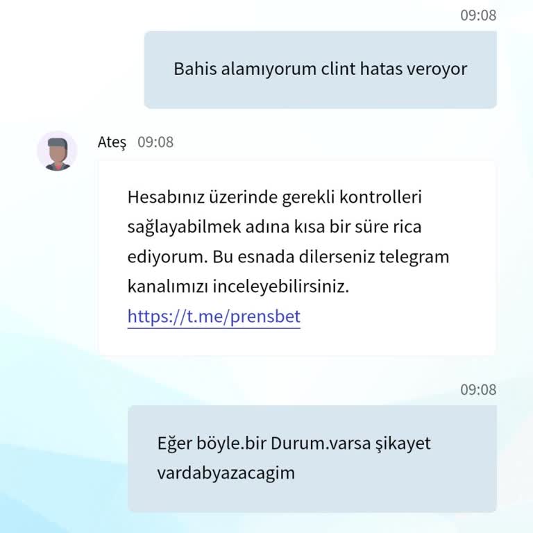Prensbet Clint Hatası, Bahis Alımı Kapatıldı