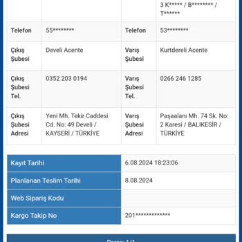 Sürat Kargo Müşterilerini Mağdur Ediyor.