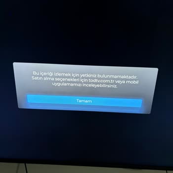 TOD Tv TV Den Yayın İzleyemiyorum