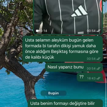 Forma Ülkesi (Instagram: formaulkesi) Aldığım Formada Dikiş Hataları Ve İletişim Sorunu
