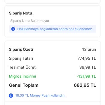 Migros Geç Teslimat Yüzünden Bozulan Ürün