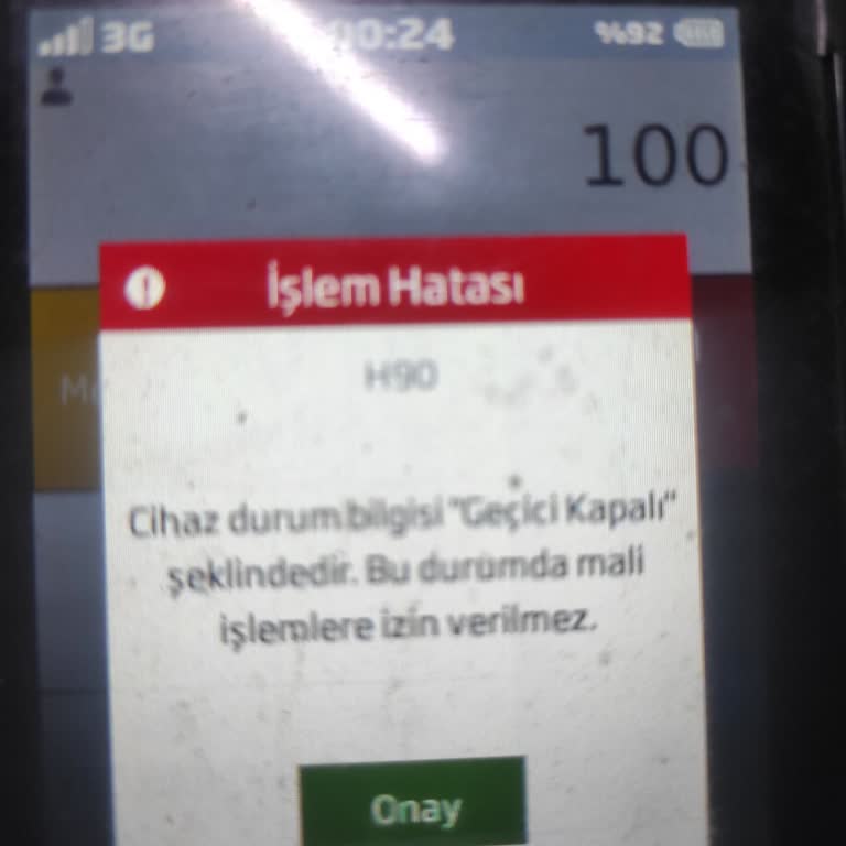 Beko Tr300 H90 Hatası Veriyor