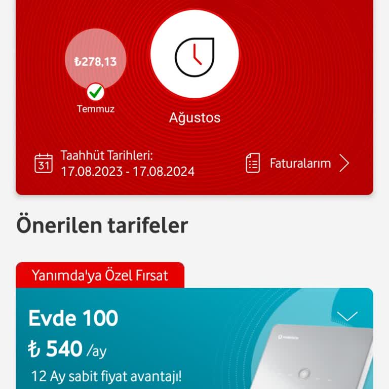 Vodafone'dan Fahiş Fiyat Artışı Talebi
