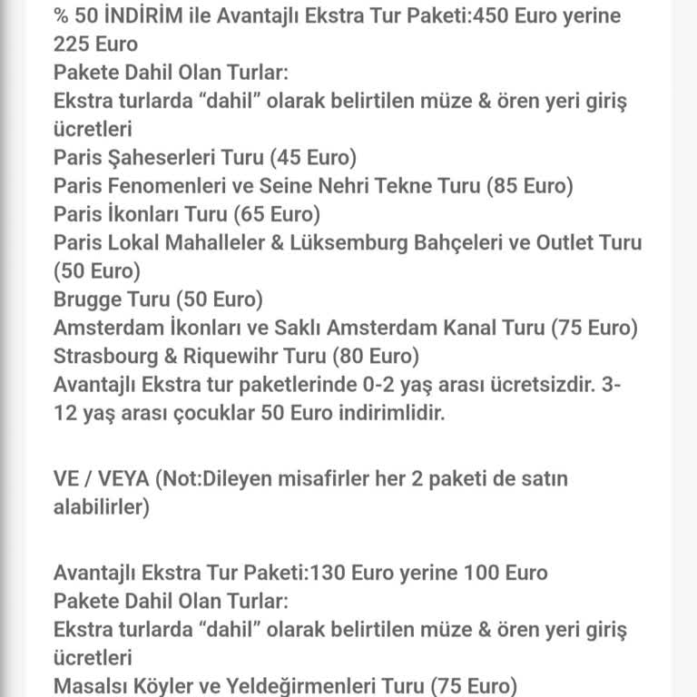 Tatilbudur Ekstra Turlara Boşuna Para Verdik!