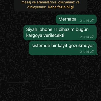 Getmobil Kargoya Verilmeme Sorunu