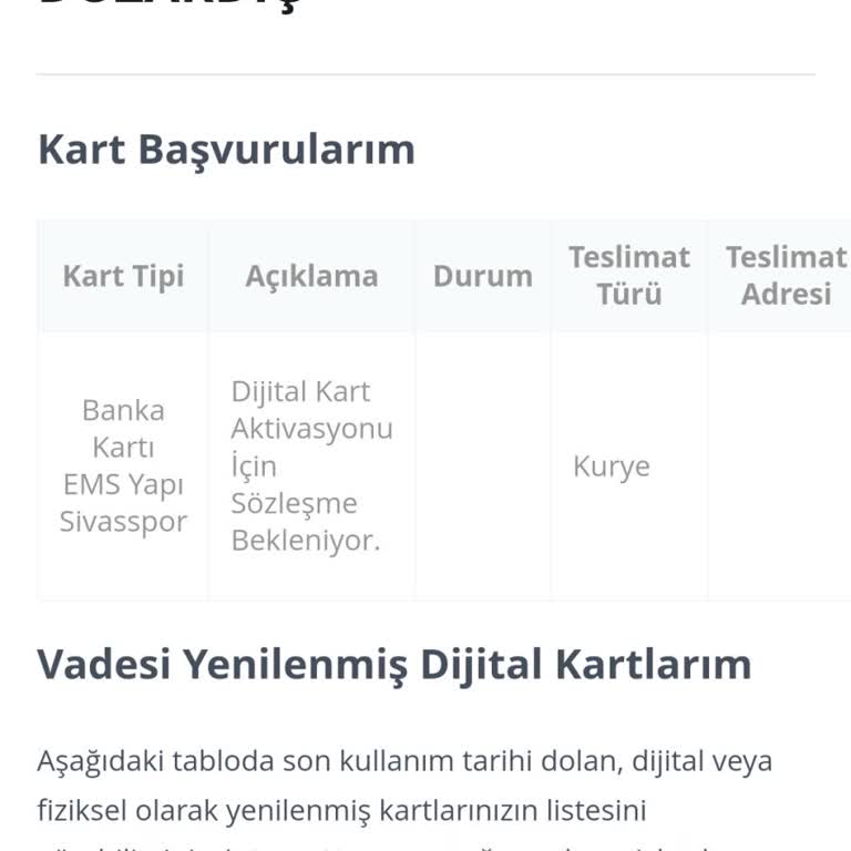Passolig Dijital Kart Aktivasyonu İçin Sözleşme Bekleniyor.