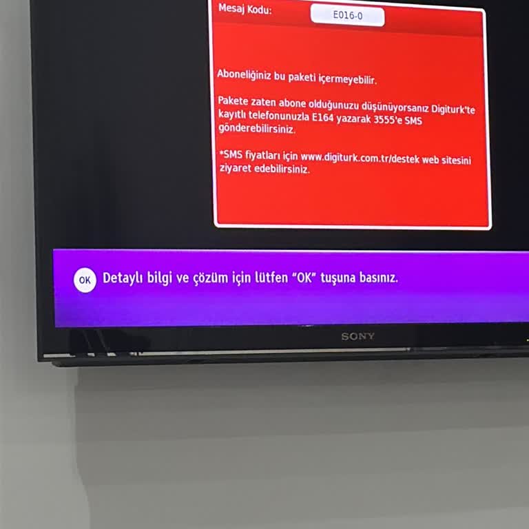 Digiturk Beni Sports Paketimi Kullandırmıyor