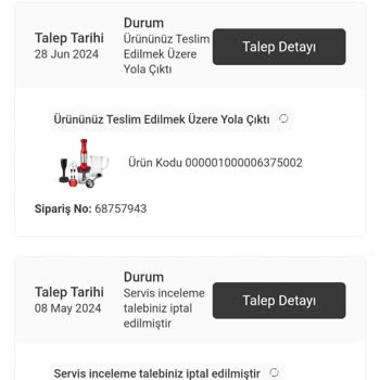 Karaca Züccaciye Karaca Elektrikli Alet Pişmanlık