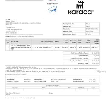 Karaca Züccaciye Karaca Elektrikli Alet Pişmanlık