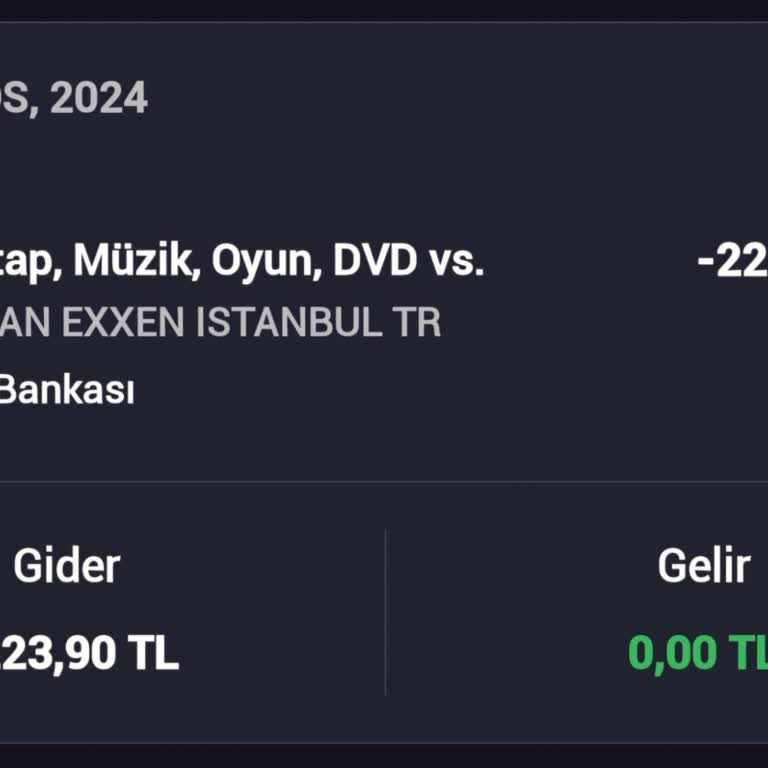 Plan Exxen Bilgimiz Dışında Karttan Para Kesmiş