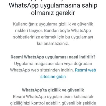 WhatsApp Kod Gelmiyor Giriş Yapamıyorum