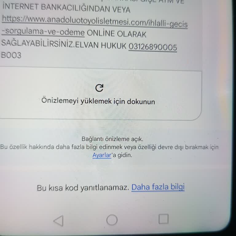 Kuzey Marmara Otoyolu Borç Bildirimini Yapmadan İcra Başlatması