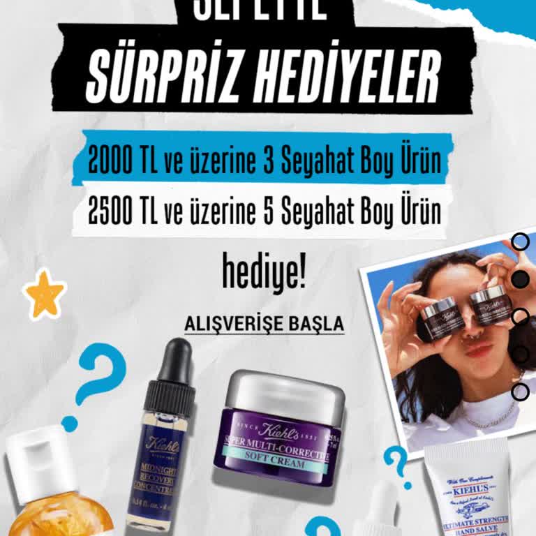 Kiehl's Vereceğim Dediği Hediyeleri Vermiyor