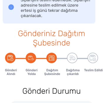 Sürat Kargo'nun Teslimat Bölgesi Dışındaki Kargoyu Kabul Etmesi