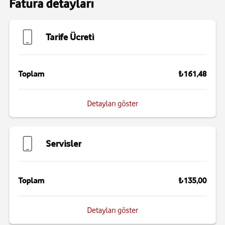 Vodafone Kullanmadığım İçerik Servis Ücreti İçin Fatura Şoku