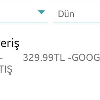 Google Play Google Bilgim Dışı Para Çekti