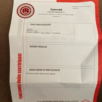 Getmobil Teknoloji Aş Yanıltıcı Ürün Satışı Ve Teknik Servis