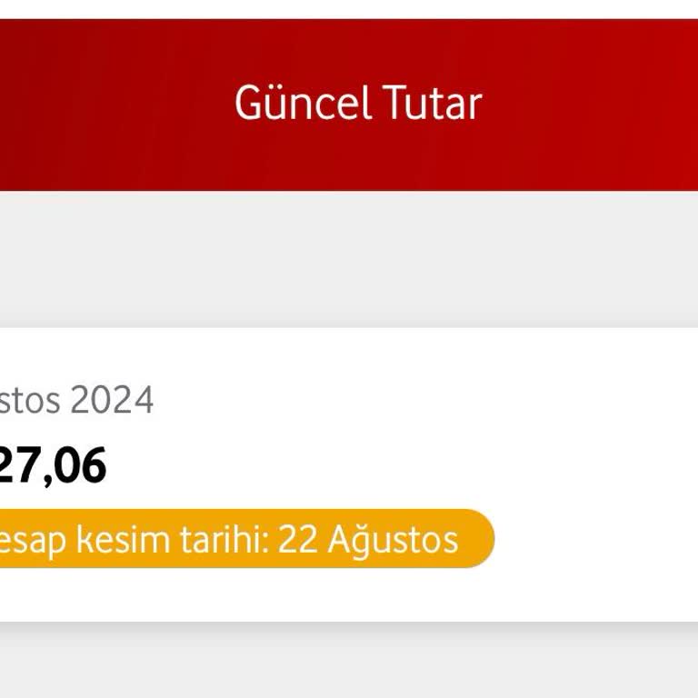 Vodafone Şok Edici Fatura Artışı Ve Haksız Ek Ücretler