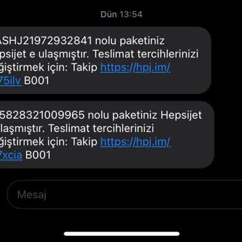 hepsiJET Kayıp Paketlerim Nerede?