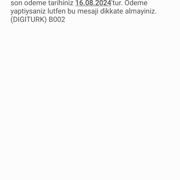 Digiturk Kullanım Yapılmayan Hediye Pakete Ücret Alıyor