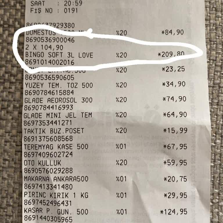 Özdilek AVM Fazladan Ürün Parası Alma