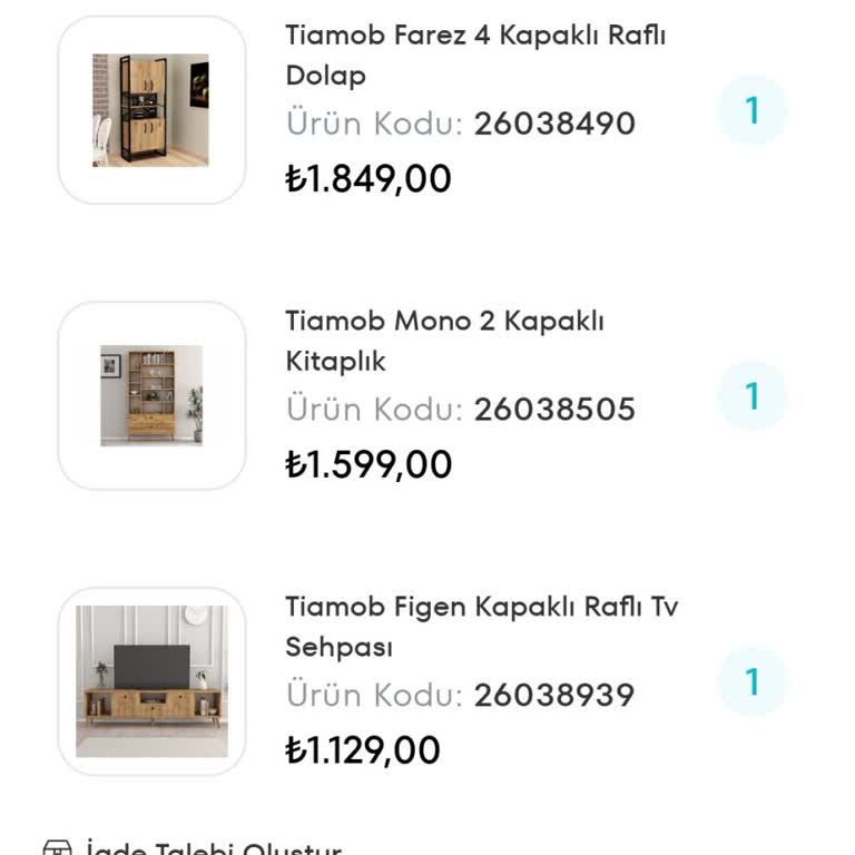 A. 101 Ekstra İle 3 Üründen 2 Ürü Eksik Teslim Edildi