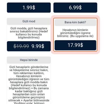 Shopier Gizli Profil Görüntüleme Uygulaması Hakkında Şikayet
