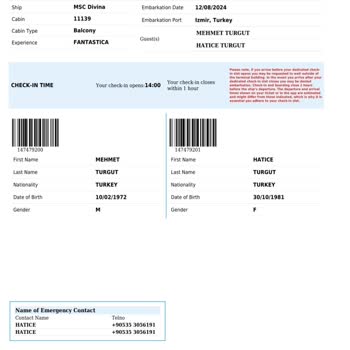 Msc Cruises Yanlış Oda Rezervasyonu Ve Ciddiyetsiz Müşteri Hizmetleri