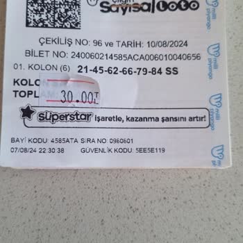 Sayısal Loto Bodrum Sahilde Biletlerde Usulsüzlük