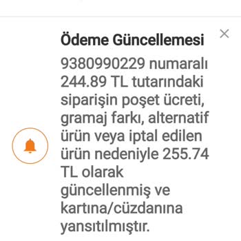 Trendyol Başkasına Giden Sipariş