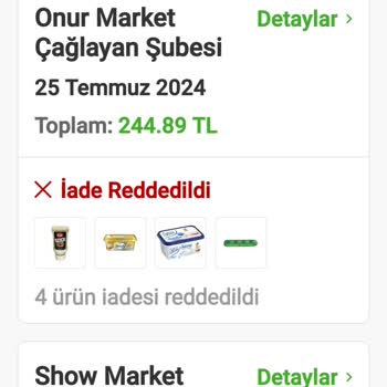 Trendyol Başkasına Giden Sipariş