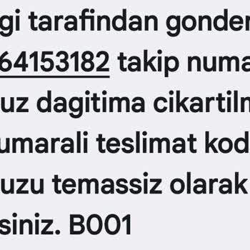 Sürat Kargo İle Yaşadığım Sorun