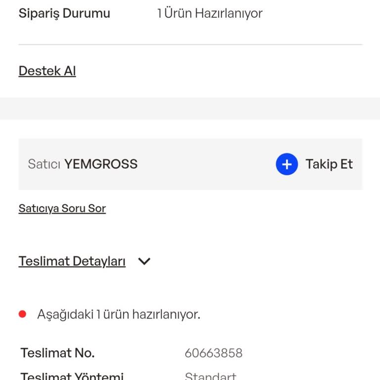 İdefix- Günlerdir Kargoya Verilmeyen Ürünün İptalini Yapmaması
