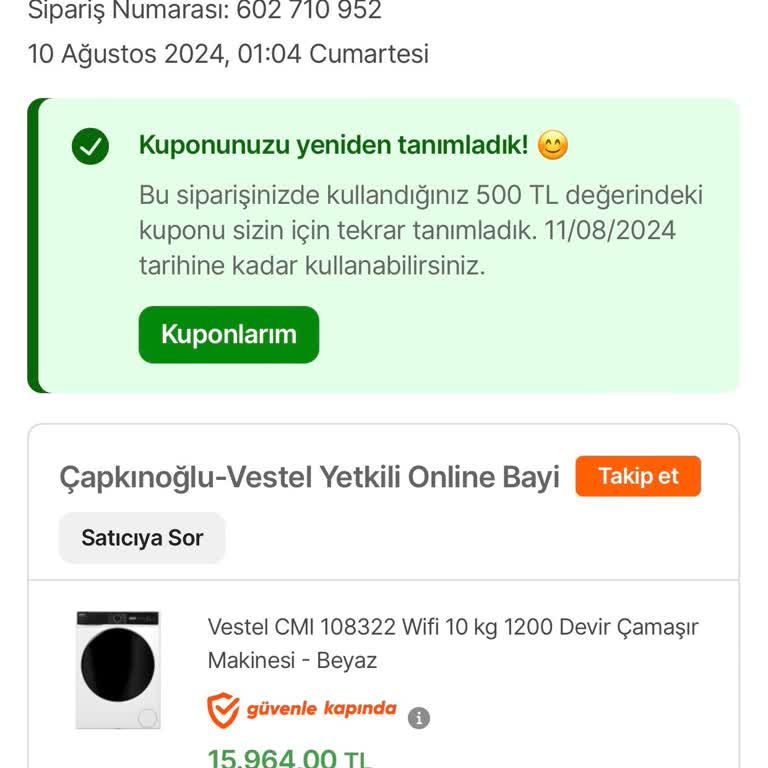 Hepsiburada İndirim Çekini Kullandırmıyor Ve Mağdur Ediyor