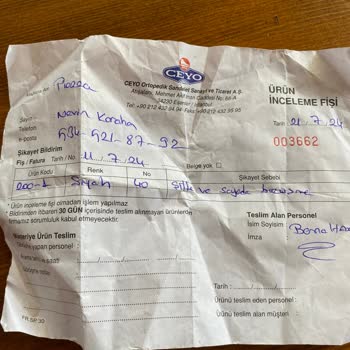 Ceyo Paramın İadesini İstiyorum