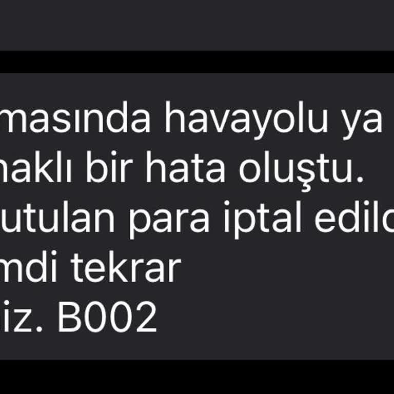 Enuygun.com İptal Edilen Biletimin Ücretini Geri Yatırmıyorlar