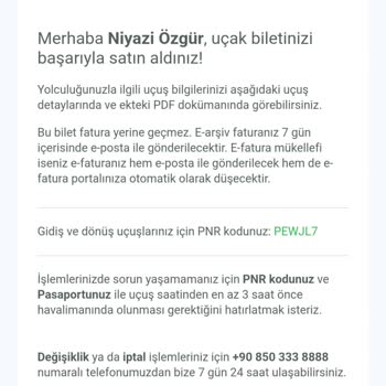 Enuygun.com Paramı İade Etmiyor!