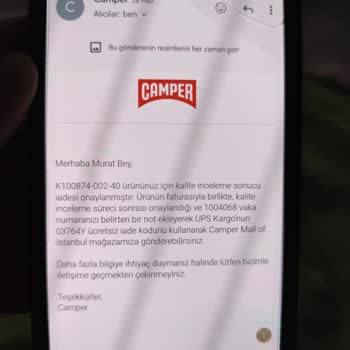 Camper Hayal Kırıklığı Yaşattı