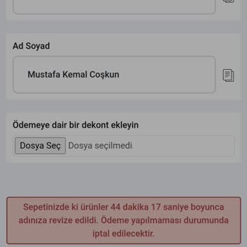 Patirüya Gönderilmeyen Ürün Ve İletişim Sorunu