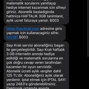 Vodafone Yanlış İptal İşlemi Ve Faturaya Yansıyan Ücret Sorunu