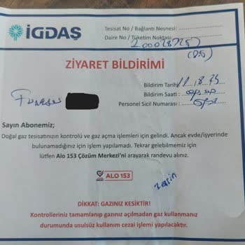 İGDAŞ-İBB Saha Ekiplerinin Gaz Açma İşlemlerini Bilerek Geciktirmesi