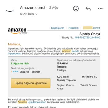 Amazon'dan Aldığım Ürünler Defalarca Gecikti, İptal Edildi Ve Müşteri