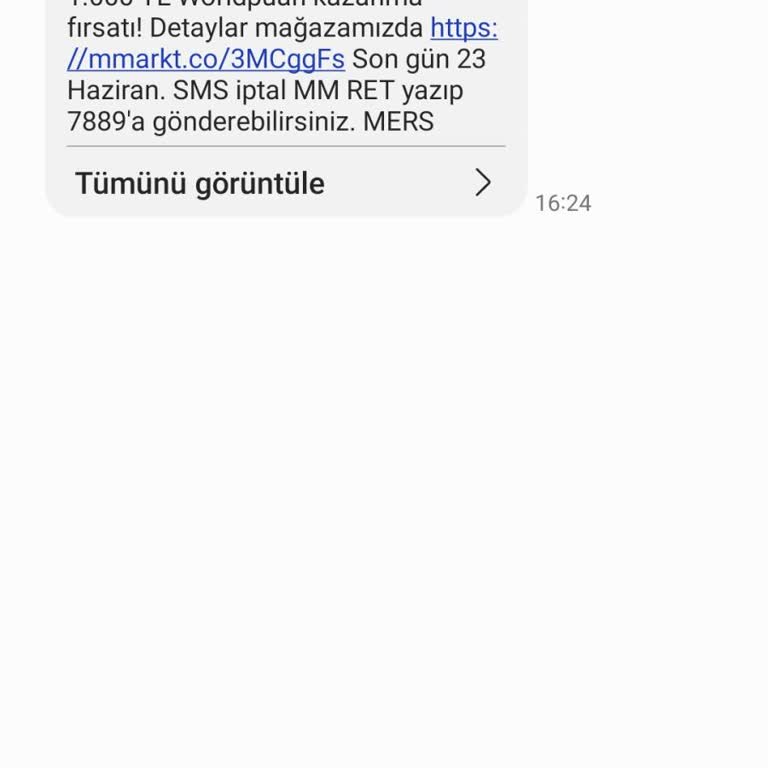 Media Markt SMS Bombardımanı