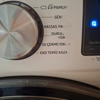 Samsung Marka Çamaşır Makinemin Program İsimleri Silindi