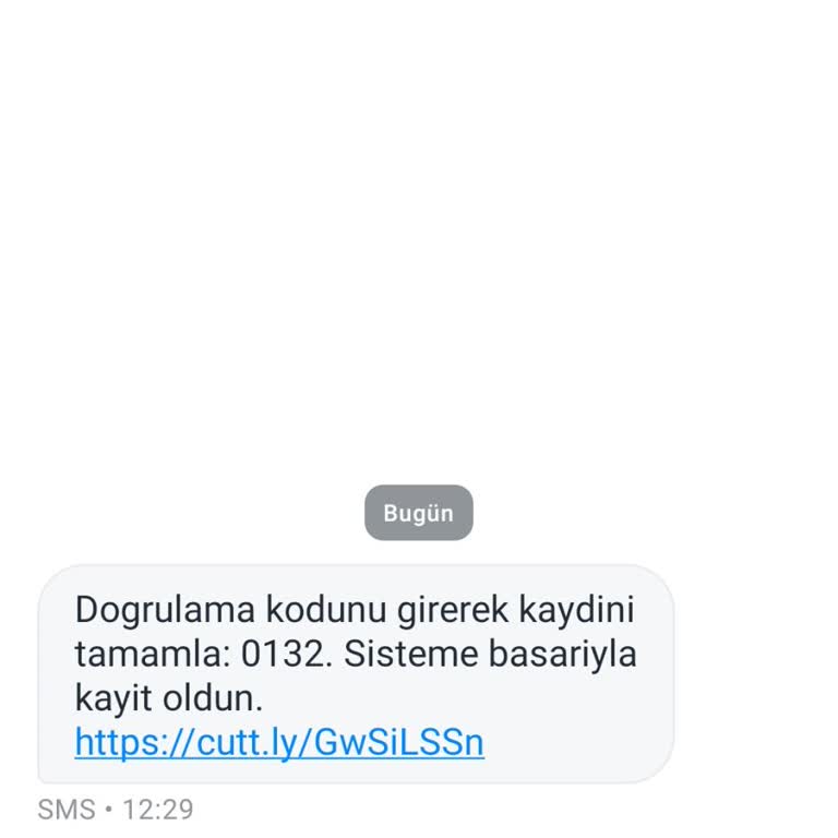 0850 701 56 30 Doğrulama Kodu Bilgim Dışında Gelmiştir