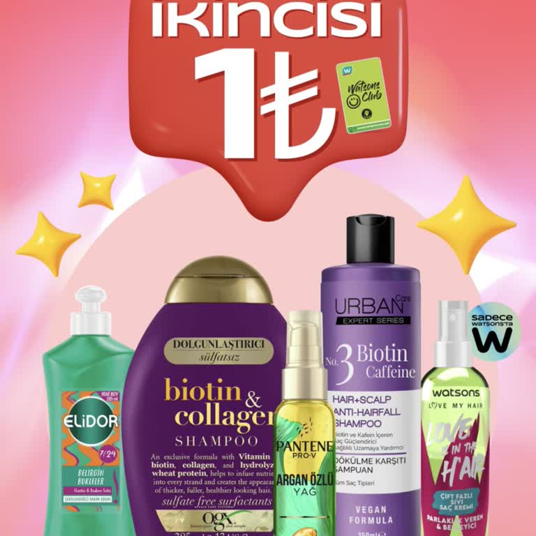 Watsons Yanıltıcı Şampuan Festivali Kampanyası