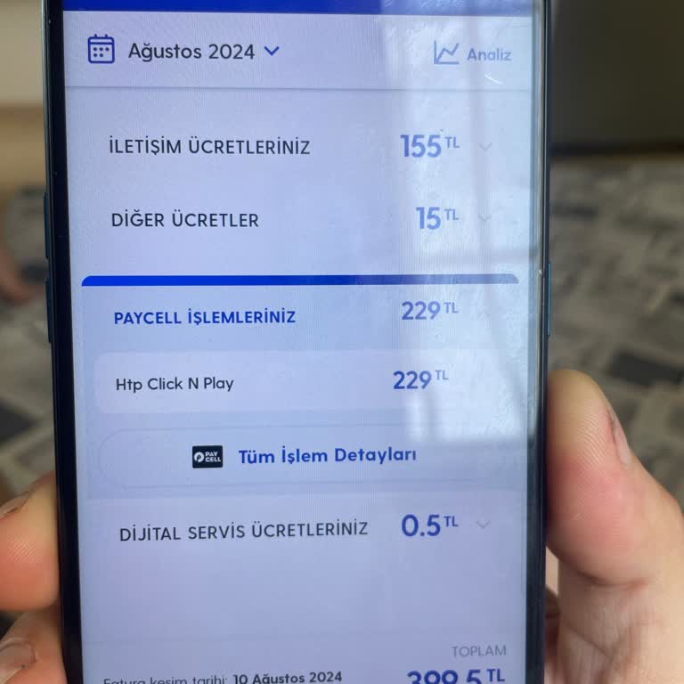Turkcell Paycell Üzerinden Bilgim Dışında Yapılan Ücretlendirme