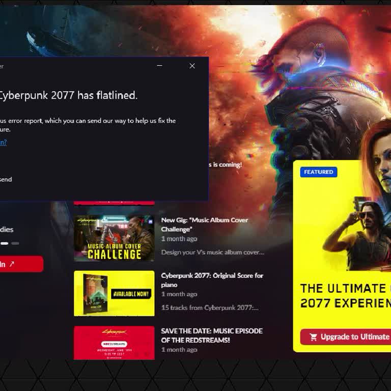 Geforce Now Cyberpunk 2077 Açılış Ve Çökme Sorunu