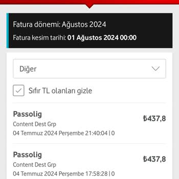 Passolig Fazla Ücret Aldı Benden