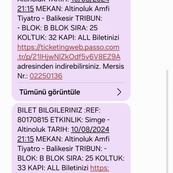 Passo Uygulaması Konser İptalini Bildirmemesi